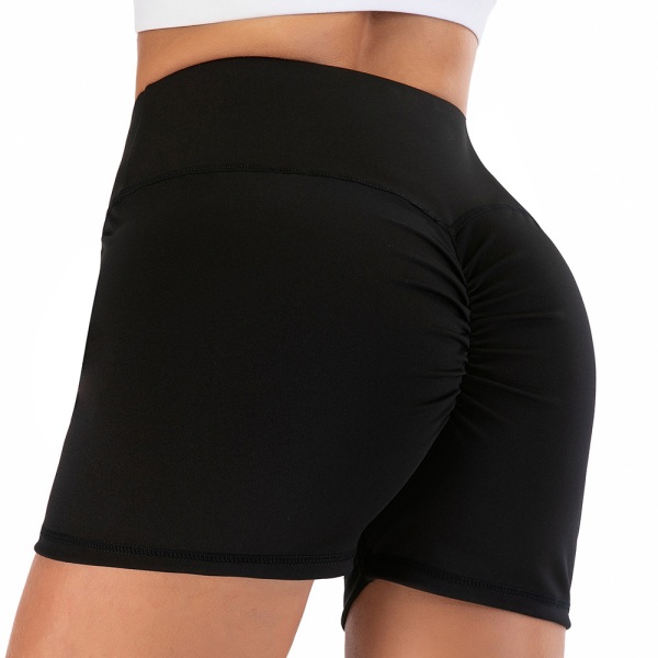 Yoga Short Pants Komfortabel mote Athletic Shorts Yogabukse med høy midje