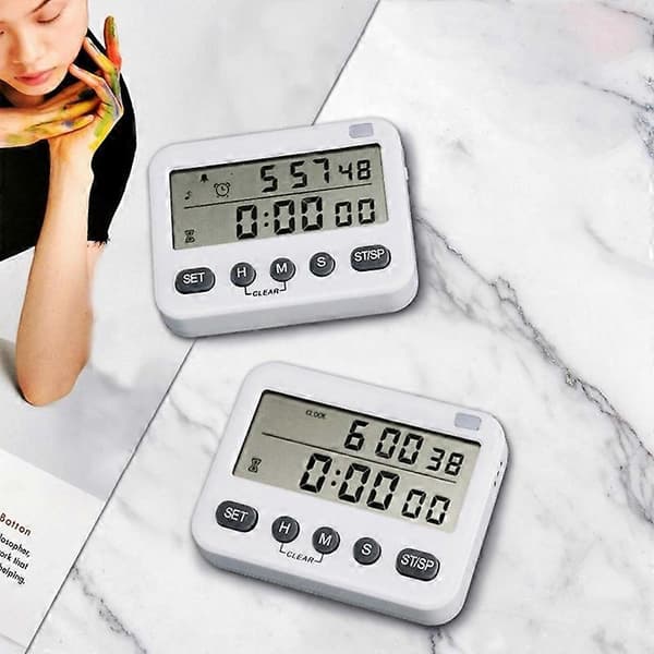 YS-218 Digital Timer 99-timers Positiv Nedtællingspåmindelse, Stil: Ingen Vibration