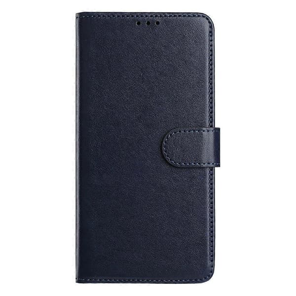 Kompatibelt plånboksfodral för iPhone 17 med stativ, PU-läder, folio-flipfodral med 8 kortfack DarkBlue
