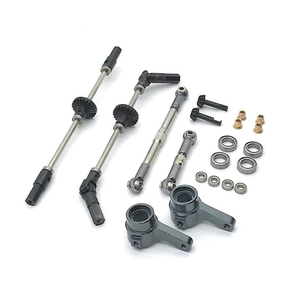 Päivitä Steel Gear Bridge -akselivaihteet malleihin B14 B24 C14 C24 C34 C44 B16 B36 1/16 Rc Auton varaosat Ac