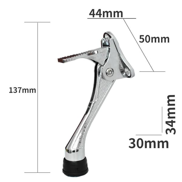 2-pack Dörrstopp, Kickdown Dörrstopp med enkelt justerbar-FD8-