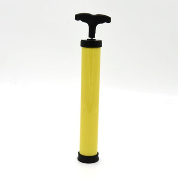 Yksinkertainen käsipumppu-imupussi Käsipumppulaukut Kannettava käsipumppu Muovinen käsipumppu Yellow M