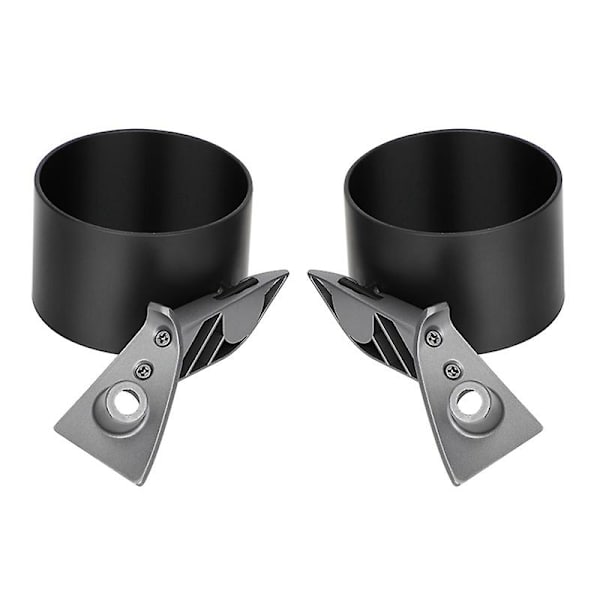 For Tesla Model 3 Y Bilkoppholder Oppbevaringsboks for kjøretøy Auto Innvendig dørfeste Drikkerangering Kaffevannflaskestativ Svart Hvit - Drikkeholdere Black Left and Right