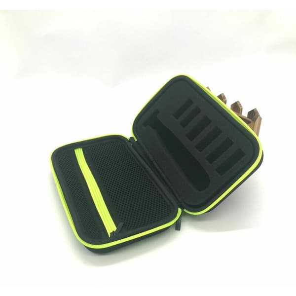 Etui til Philips Philips OneBlade Pro Cover, EVA Hård Rejsetaske med svamp Opbevaringspose til One Blade (sort mesh-version) Black