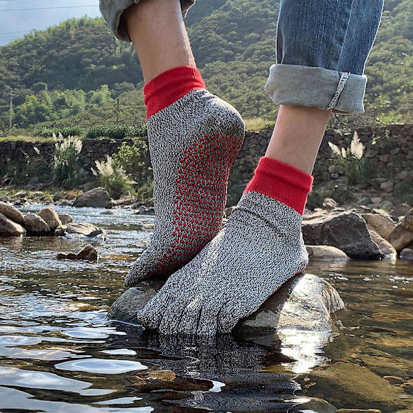 Verdens mest minimalistiske fottøy Free Your Feet High Cut Toe Sokker For Beach Non 3