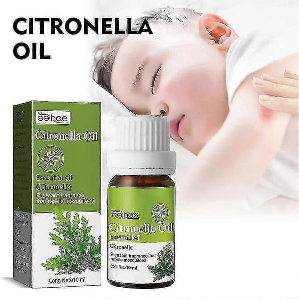 Myggmiddel Sitronellaolje 10ml QHHJV