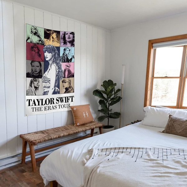 Taylor Music Tapestry Flag 3x5 Ft Famous Musician Concert Album Plakat College Dorm Tapestry Vegghengende hjemmeinnredning