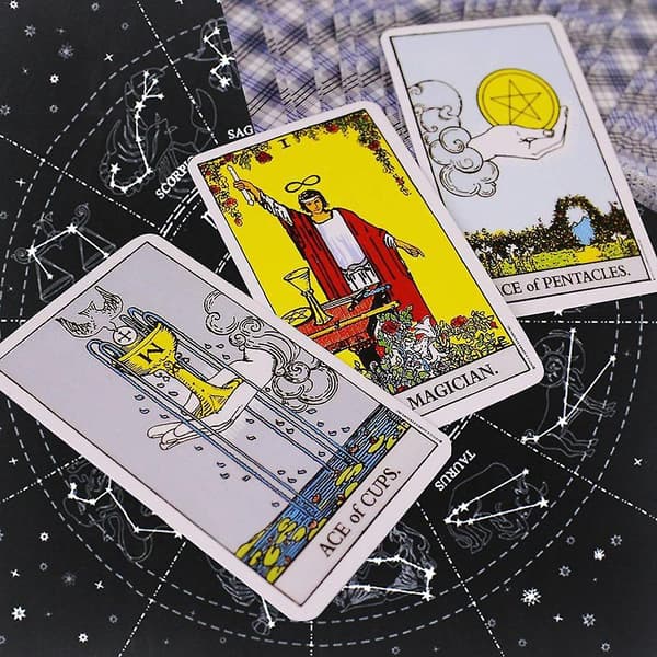 Tarot Special Dug Blød Flocking Dug Spådomskort Dug