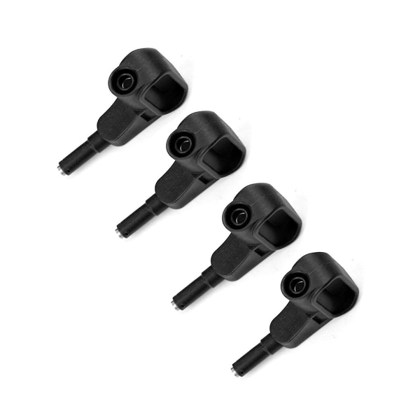 MP1 Magnet Probe 1, Magnetic Probe Tips, Magnet Prober til 4 mm Banan Sæt med 4 Black