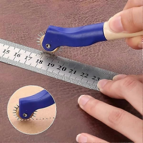 Pounce Wheel Paper Perforator Tool Perforation Point Spacer Cutter-Good