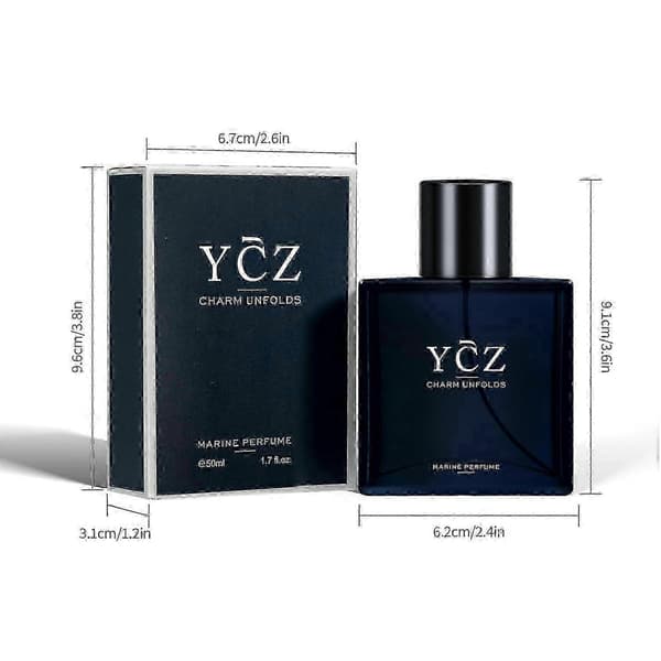1-3x Midnight Marine Eau De Parfum Til Mænd Luksus Havduft Parfume Maskulin Duftspray_ynaf 1PC