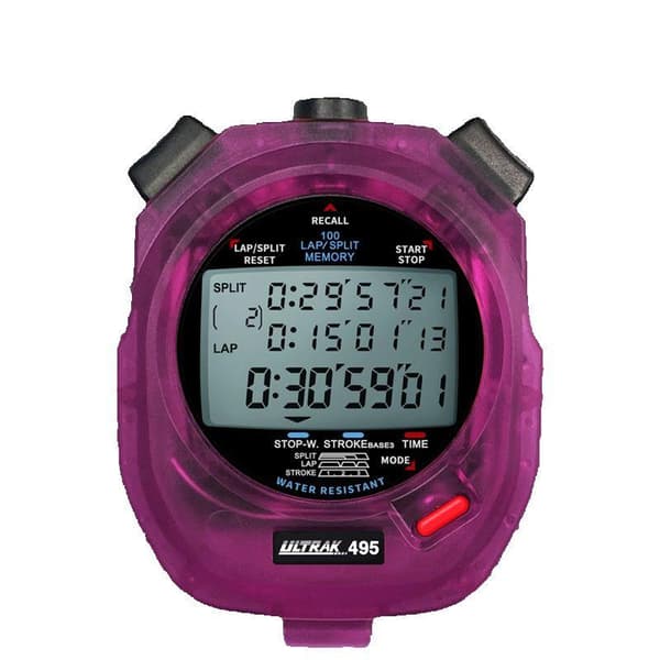Ultrak 495-100 Dobbelt Split Memory Stopur - Gul WG Purple