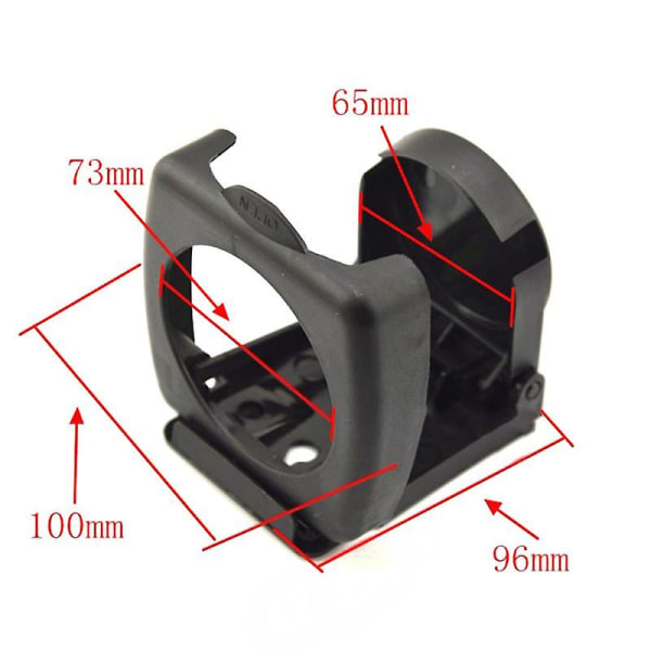 Auton juomapidike Mukinpidike Universal taittuva pulloteline CAN Teline Vehicle Cup Teline Teline Auton tuuletusaukot Cupin lasinaluset|juomatelineet| gray