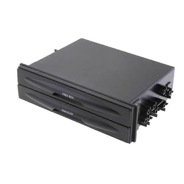 Bil Audio Modificeret Multifunktionel Opbevaringsboks Kopholder Double-layer Box