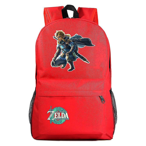 Legend Of Zelda Kingdom Print Teenager skoleveske for barne- og ungdomsskole - Unisex Casual ryggsekk 2