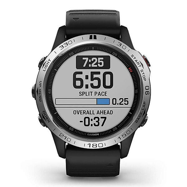 Ruostumattomasta teräksestä valmistettu watch kehys (tyyppi B) Garmin Fenix ​​6/6 Pro/ 6 Sapphire Multicolor Style D Garmin Fenix 6