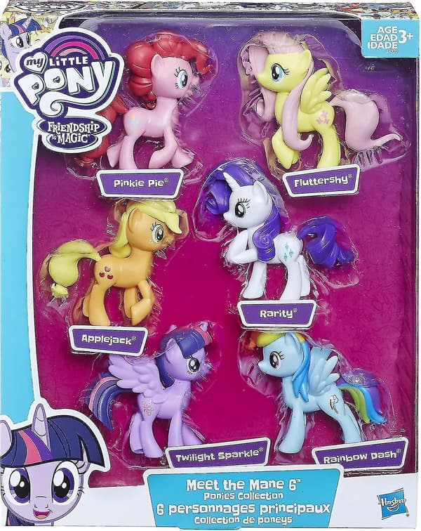 Legetøj møder The Mane 6 Ponies-kollektionen