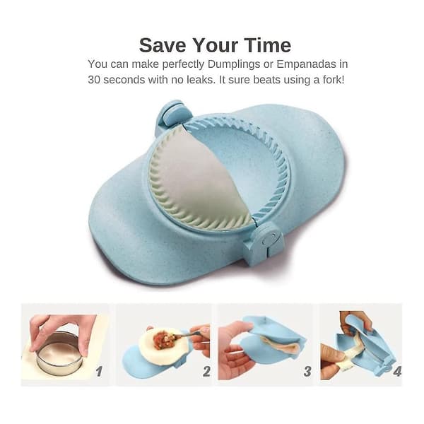 Dumpling Maker, Empanadas Press Formsett Med Deigkutter, Dumpling Formsett Og Kutter For P