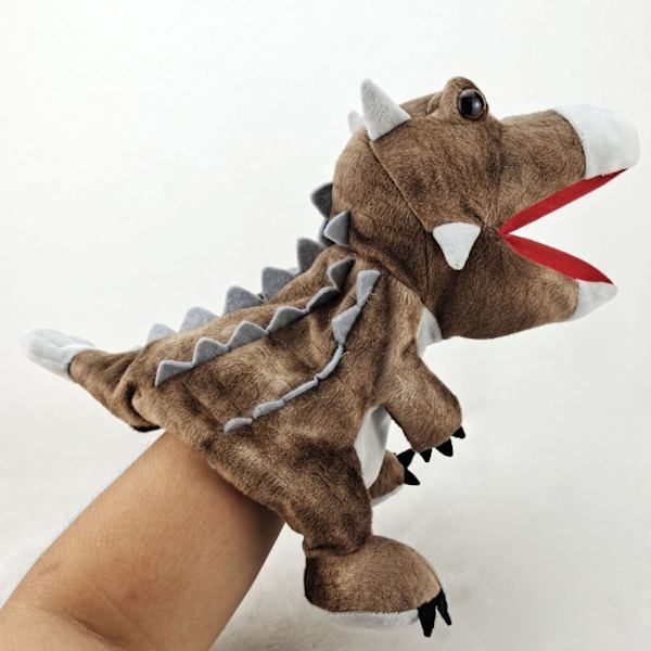 Handdockor Dinosaurie Handdockor För barn, Leksaker Dockor Dinosaurie plyschdocka Fyllda Puppet Story Leksaker Fingerdocka Dinosaurieleksaker för barn K One Size