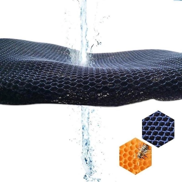 Universal Motorcycle Protecting Pute Setetrekk Nett 3d Mesh Sadel Setetrekk Elektrisk sykkel Scooter Isolasjon Putetrekk - Motorsykkel Seat Cove M