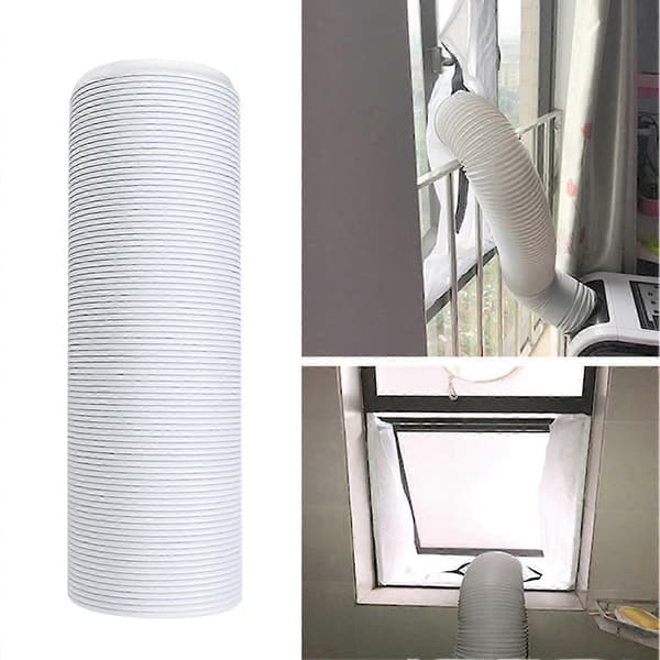Ersättningsslang för luftkonditionering 15 cm 2M Flexibel Universal Avgasrör