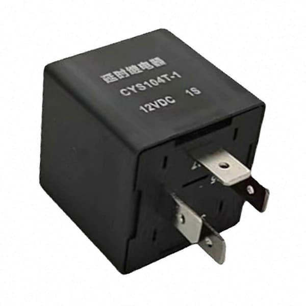SPDT forsinkelsesrelæ til brug i biler - Nem installation 12V-24V DC tilbehør 1 second