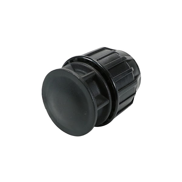 TIMCO MDPE Rørfittings Endeprop - 32mm Black