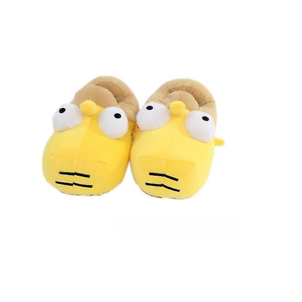 Simpsons Funny Plush Slippers Warm Winter Indoor