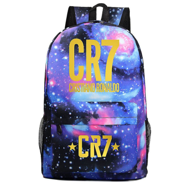 Cr7-reppu 18" kannettavan tietokoneen USB vedenpitävä yritysreppu koululaukku iso matka teinille Mochila 9