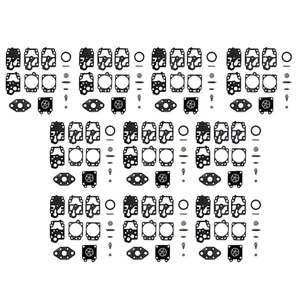 10 sett forgasserreparasjonsreparasjonssett for Walbro K20-wyl Wyl-240-1 Wyl-242-1 Wyl Be01 Le230