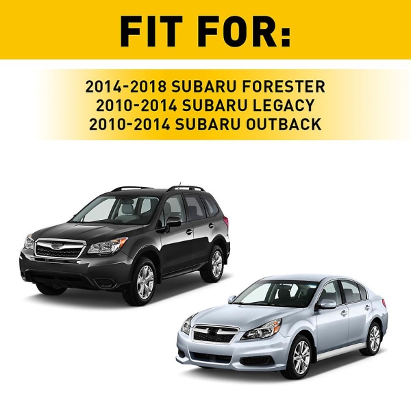 For Subaru Forester 2014 2015 2016 2017 2018 Car Center Console Cup Holder Insert Divider Legacy Outback 2010-2014 92118aj000 - Drikkeholdere