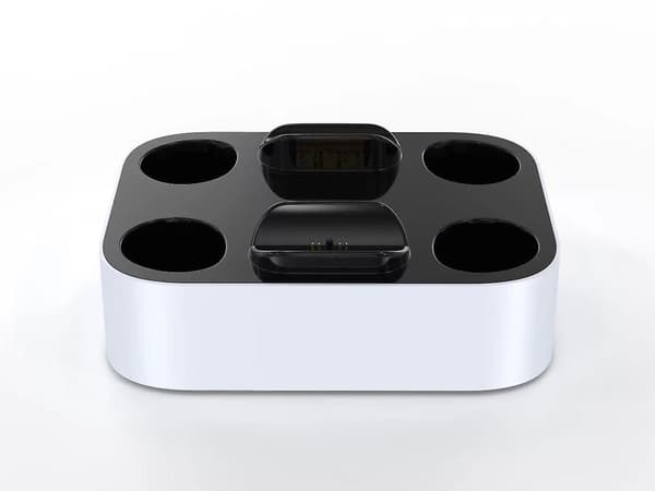 Opladerstander til PS5-controller, PS5-controller dobbelt hurtigopladningsstander med LED-indikator