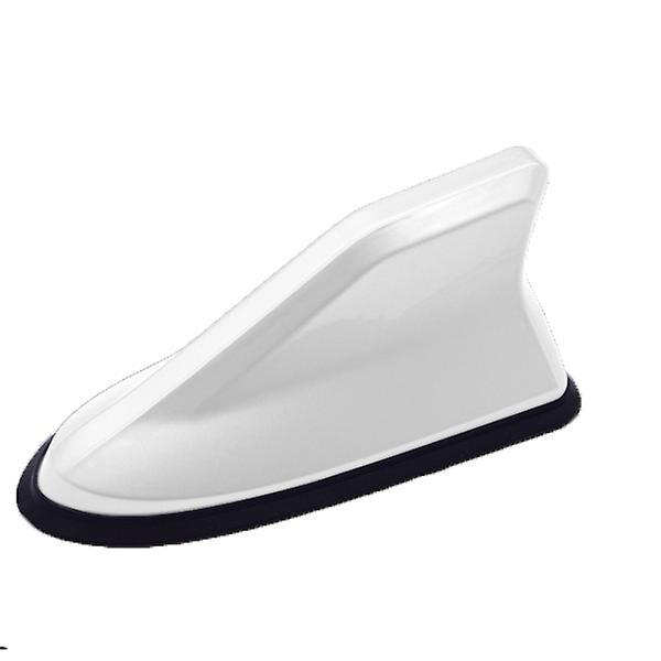 Universal Shark Fin Car Radio Shark Antenni Radio Fm Signal Design Antennit Antenni Auton Styling Sisustus|antennit| White