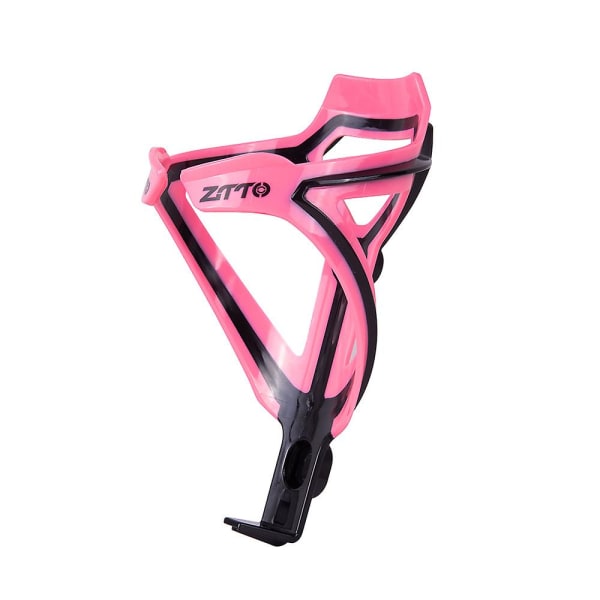 Mtb Road Bike Flaskebur Vannflaskeholder Sokkel Tofarget Ultralett Plast Grå Rosa Sykkeldel Flaske Trommelholder - Sykkelflaskeholder PINK