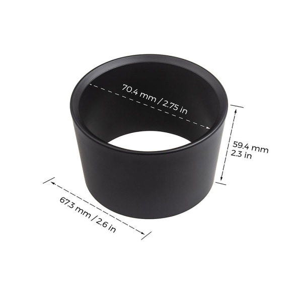 Dryckeshållare Vattenkoppsfixare Högkvalitativ Abs Bil Vattenkoppshållare Cover Insert Expander Adapter För Tesla Model 3 Dryckeshållare| | 2 pc