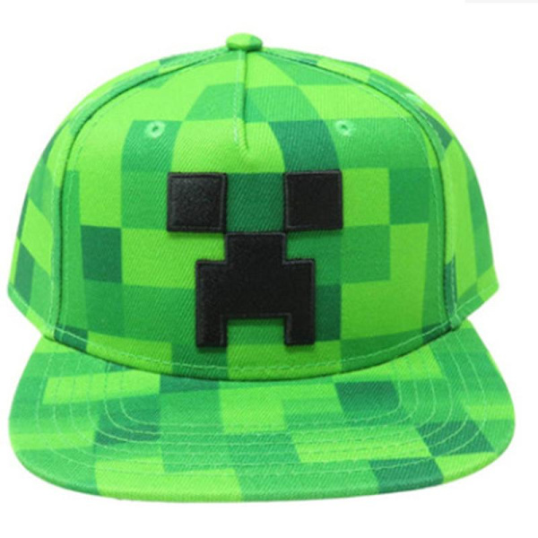 Minecraft Snapback basebollhatt Herr Damer Cap Andas solhatt G
