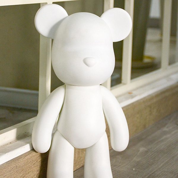 Gör-det-själv-målning Teddy Bear Violent Bear Vätskemålning Kreativ heminredning B