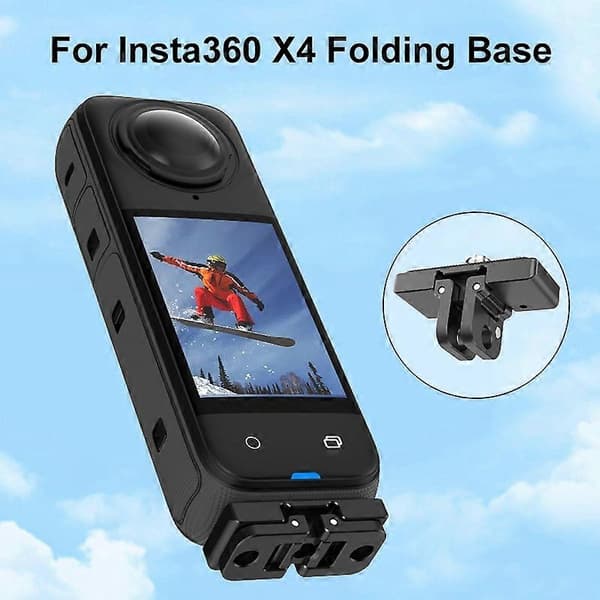 Til Insta360 X5 / X4 / X3 PULUZ Quick Release 1/4 tommer Foldbar Base