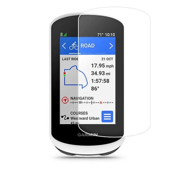 Karkaistu lasi -näytönsuoja Garmin Edge Explore 2:lle