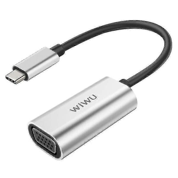 Wiwu Alpha USB-C/Type-C–VGA-keskitin, pituus mm