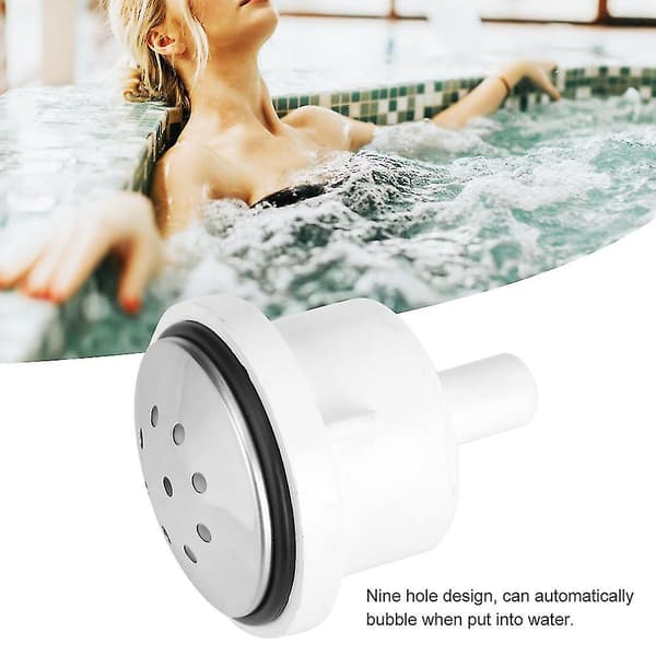 Badkar Spa Plast 9 Håls Luftstråle Luftmunstycke Ersättning Spa Badrumstillbehör
