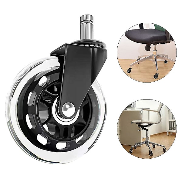 Kontorstolhjul Erstatning 360 Rotasjon Stol Caster