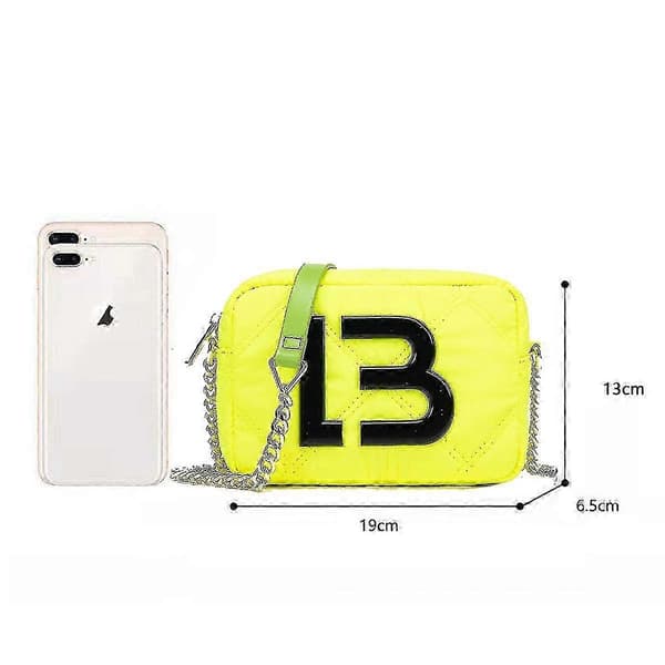 Dame liten firkantet skulderveske