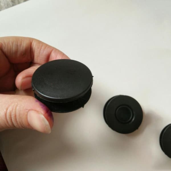 4X Bilmåtte Tæppe Gulv Fastgørelsesclips Grips Sort Til - 6680520