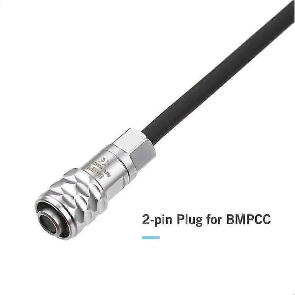 Andoer USB-C strømkabel erstatning til Blackmagic Pocket Cinema Camera BMPCC 4K/6K til USB Type-C spiralkabel