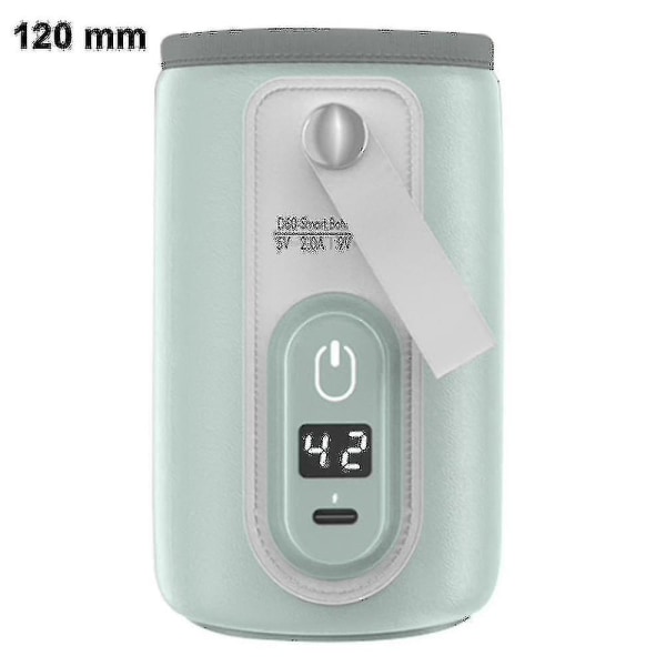 Kannettava USB pullonlämmitin baby rintamaidolle, nopea lataus ja tarkka lämmitysmatka, automaattinen pullonlämmitin
