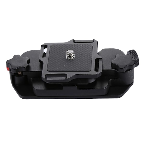 Puluz Capture Camera Clip Aluminiumlegering Quick Release Clip med plåt