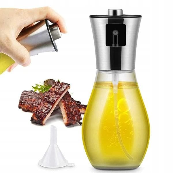 Öljy-/etikkasuihkepullo - 200 ml Transparent transparent
