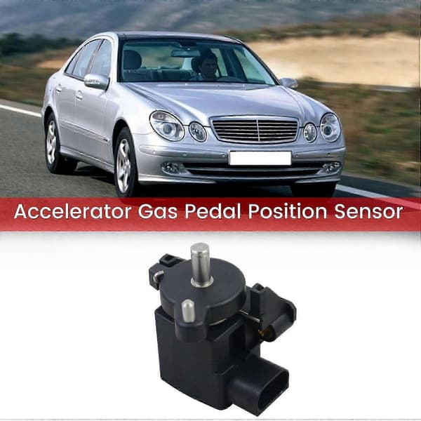 Bilaccelerator gaspedalpositionssensor kompatibel med Mercedes Benz C CLK E S-klasse 0125423317 Black