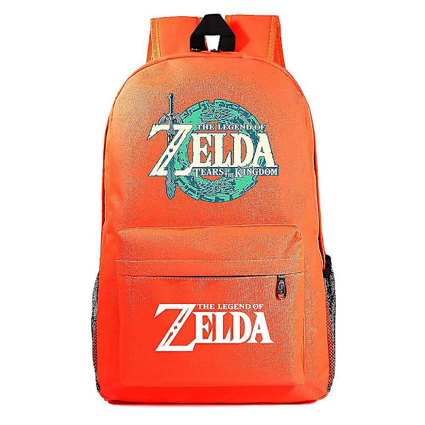 "Kingdom of Zelda Tears" trykt skoletaske - perfekt til folkeskoleelever og gymnasieelever 6